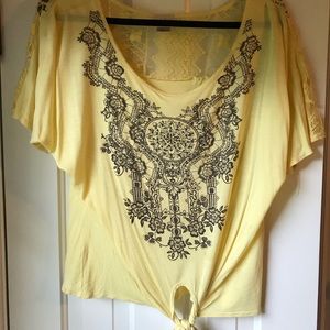 DayTrip yellow shirt